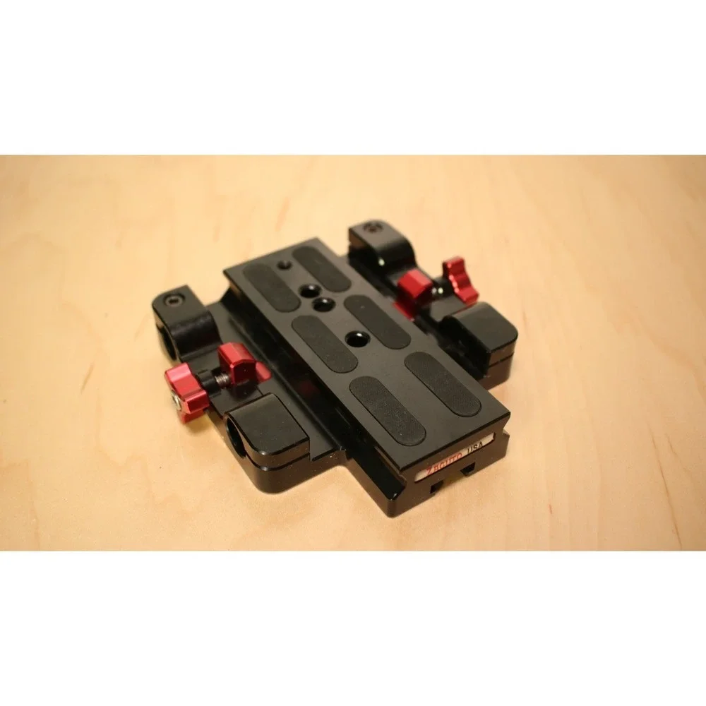 Zacuto Studio Baseplate C100 C300 C500 15mm Rod Support Camera Rig
